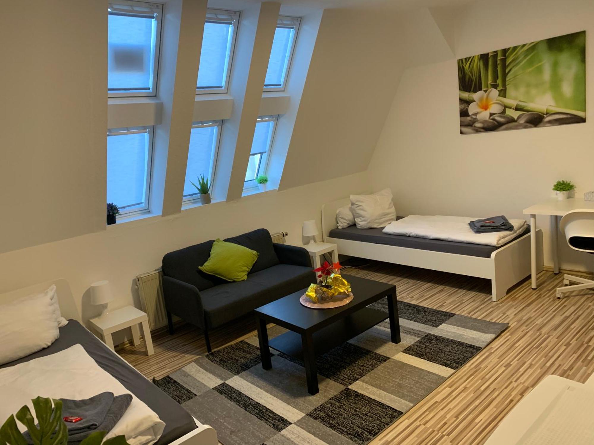 Cityapartment Platinum-Zentrum Mit Parkplatz Bielefeld Buitenkant foto